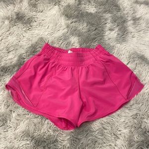 Size 4 sonic pink 4” Hotty hot shorts.